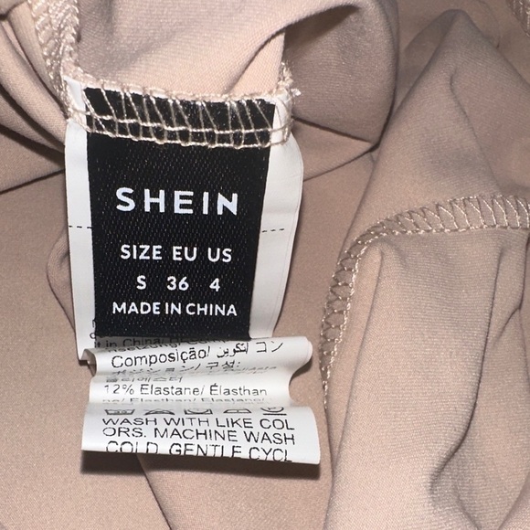 Beige Long Sleeve Lounge Set - Picture 3 of 4